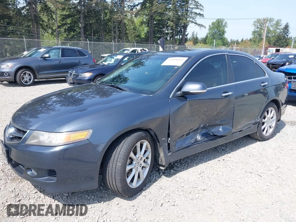 2006 Acura TSX with VIN JH4CL96846C005729, listed as a IAAI auction lot 42108665 with 163,190 mi miles. Bid and sale history available at carsss.com. Image 6.