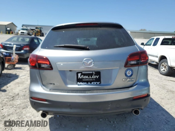 2013 Mazda CX-9 Touring with VIN JM3TB3CV2D0418962, listed as a Copart auction lot 52200415 with 118,860 mi miles and Salvage Title. Bid and sale history available at carsss.com. Image 6.