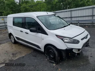 2018 Ford Transit Connect XL with VIN NM0LE7E79J1340446, listed as a Copart auction lot 59924395 with 200,814 mi miles and Salvage title. Bid and sale history available at DreamBid. Image 4.