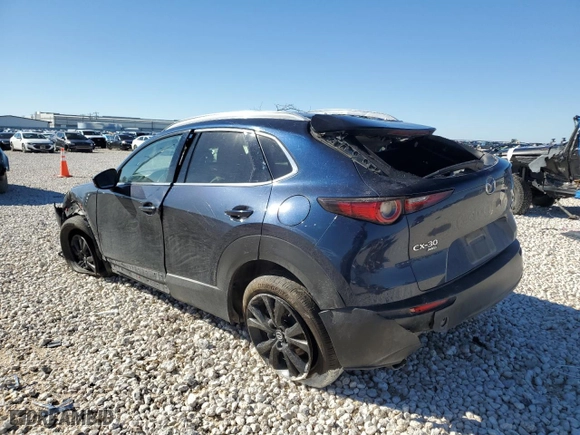 2022 Mazda CX-30 2.5 Turbo Premium Package with VIN 3MVDMBDY9NM419016, listed as a Copart auction lot 43333855 with 271,407 mi miles and Salvage Title. Bid and sale history available at carsss.com. Image 2.