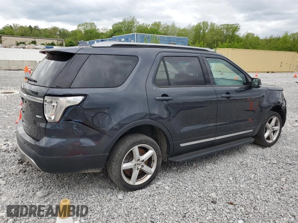 2017 Ford Explorer XLT z VIN 1FM5K8DH1HGA85833, wystawiony jako Copart lot #56557085 z przebiegiem 243 806 mil mil oraz Czysty tytuł • Clean title. Historia ofert i sprzedaży dostępna na DreamBid. Obrazek 3.
