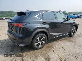 2019 Lexus NX 300 with VIN JTJBARBZ1K2210620, listed as a Copart auction lot 58600295 with 48,730 mi miles and Salvage title. Bid and sale history available at DreamBid. Image 3.