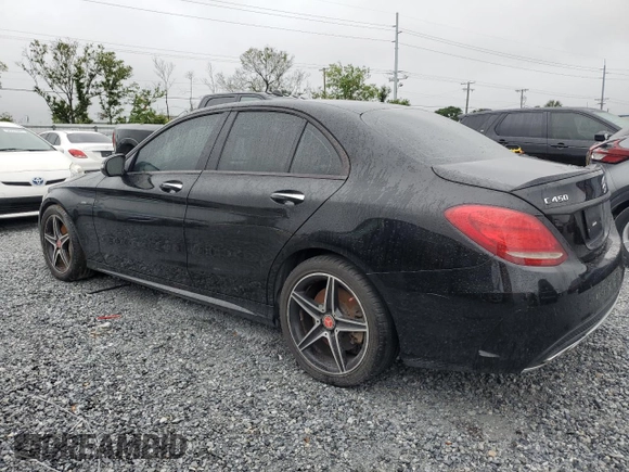 2016 Mercedes-Benz C 450 AMG with VIN 55SWF6EBXGU141562, listed as a Copart auction lot 52255705 with Not Provided miles and Clean Title. Bid and sale history available at carsss.com. Image 2.