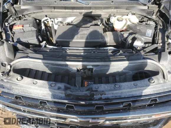 2021 Chevrolet Suburban Z71 с VIN 1GNSKDKD8MR135326, выставлен на аукционе Copart как лот 86894424 с пробегом 86 336 миль миль и Списание • Salvage title. История ставок и продаж доступна на DreamBid. Изображение 12.
