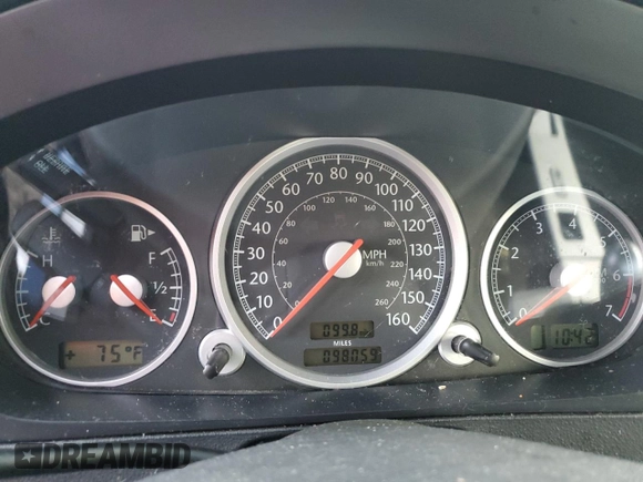 2005 Chrysler Crossfire Limited z VIN 1C3AN65L65X046320, wystawiony jako Copart lot #75063504 z przebiegiem 98 059 mil mil oraz Szkoda całkowita • Salvage title. Historia ofert i sprzedaży dostępna na DreamBid. Obrazek 9.