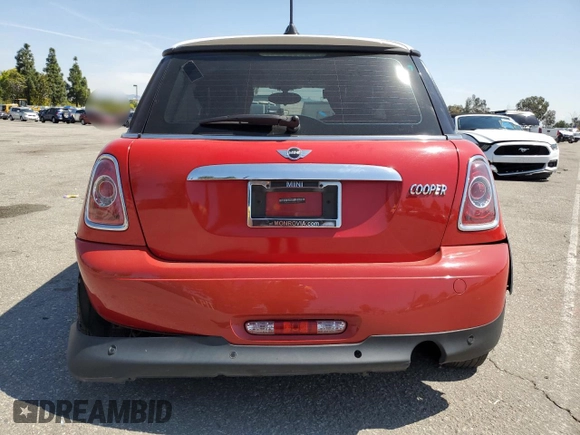 2012 MINI Hardtop with VIN WMWSU3C53CT257045, listed as a Copart auction lot 51662035 with 176,567 mi miles and Salvage Title. Bid and sale history available at DreamBid. Image 6.