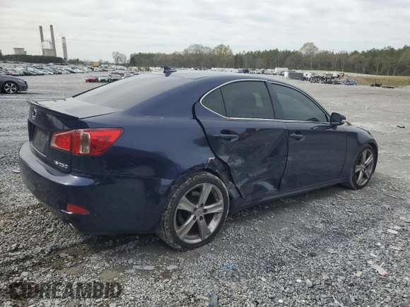 2012 Lexus IS 250 with VIN JTHBF5C2XC5176271, listed as a Copart auction lot 50239695 with 189,305 mi miles and Salvage Title. Bid and sale history available at DreamBid. Image 3.