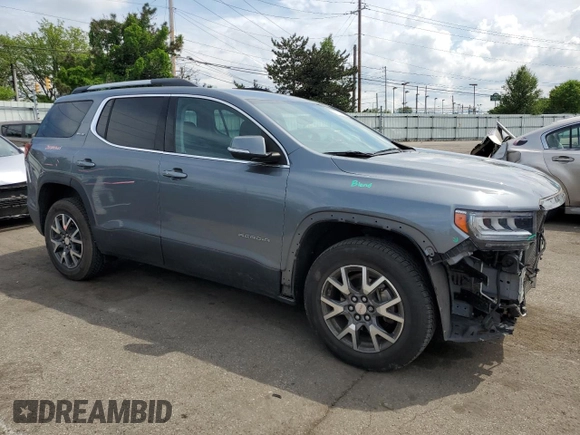 2020 GMC Acadia SLE z VIN 1GKKNRLS0LZ165157, wystawiony jako Copart lot #56304885 z przebiegiem 39 233 mil mil oraz Szkoda całkowita • Salvage title. Historia ofert i sprzedaży dostępna na DreamBid. Obrazek 4.