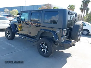 2008 Jeep Wrangler Unlimited Sahara with VIN 1J8GA59168L587554, listed as a IAAI auction lot 41963587 with 189,943 mi miles and . Bid and sale history available at DreamBid. Image 3.