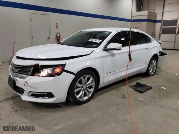 2020 Chevrolet Impala LT with VIN 1G11Z5S31LU112536, listed as a Copart auction lot 85944244 with 92,894 mi miles and Salvage Title. Bid and sale history available at carsss.com. Image 1.
