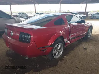 2008 Ford Mustang Deluxe with VIN 1ZVHT80N985143223, listed as a IAAI auction lot 42023600 with 193,678 mi miles. Bid and sale history available at carsss.com. Image 6.