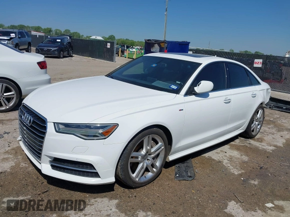 2016 Audi A6 2.0T Premium Plus with VIN WAUGFAFC4GN045229, listed as a IAAI auction lot 41974532 with 122,585 mi miles. Bid and sale history available at carsss.com. Image 17.
