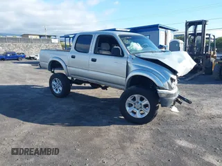 2002 Toyota Tacoma PreRunner with VIN 5TEGN92N42Z005511, listed as a IAAI auction lot 41313457 with Not Provided miles and . Bid and sale history available at DreamBid. Image 1.