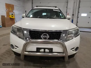 2014 Nissan Pathfinder Platinum Hybrid with VIN 5N1CR2MM2EC645763, listed as a Copart auction lot 52005625 with 155,386 mi miles and Clean Title. Bid and sale history available at carsss.com. Image 5.