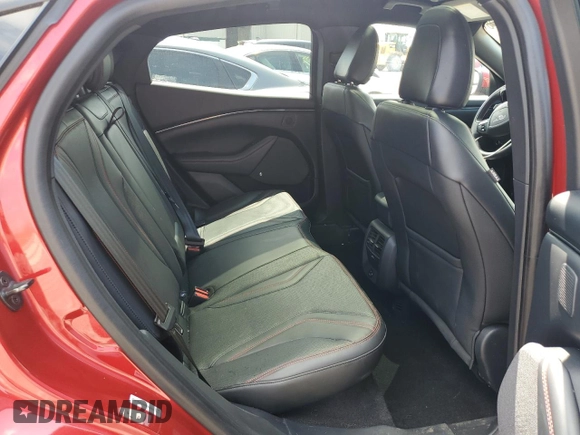 2021 Ford Mustang Mach-E Premium with VIN 3FMTK3SU5MMA08036, listed as a Copart auction lot 54917525 with 45,696 mi miles and Salvage Title. Bid and sale history available at DreamBid. Image 11.