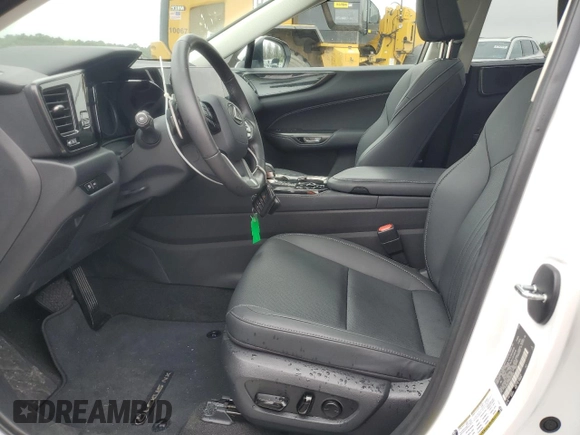 2024 Lexus NX 350 with VIN 2T2AGCEZ8RC039846, listed as a Copart auction lot 56861105 with 20,876 mi miles and Salvage title. Bid and sale history available at DreamBid. Image 7.