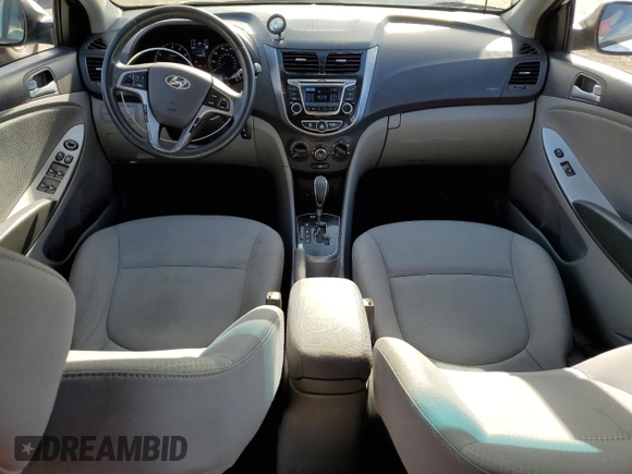 2015 Hyundai Accent Sport with VIN KMHCU5AE4FU205570, listed as a Copart auction lot 80708594 with 110,505 mi miles and Clean Title. Bid and sale history available at carsss.com. Image 8.