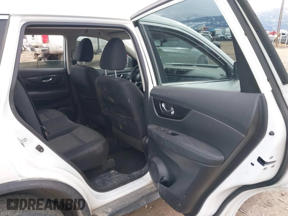 2017 Nissan Rogue SV with VIN KNMAT2MV7HP547928, listed as a IAAI auction lot 41765757 with 125,072 mi miles and . Bid and sale history available at carsss.com. Image 8.