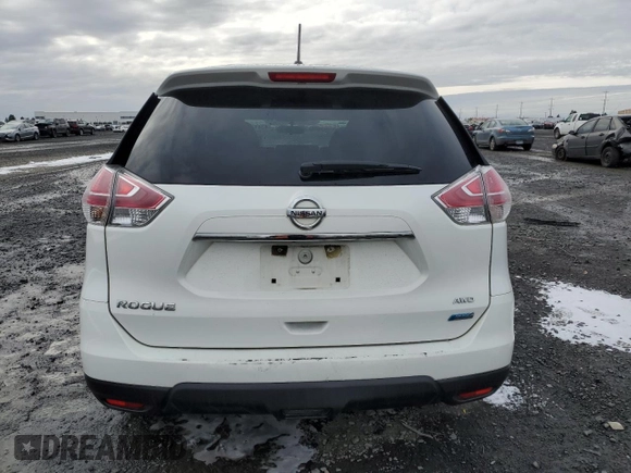 2014 Nissan Rogue S with VIN 5N1AT2MK9EC807010, listed as a Copart auction lot 43414925 with 238,017 mi miles and Salvage Title. Bid and sale history available at carsss.com. Image 6.