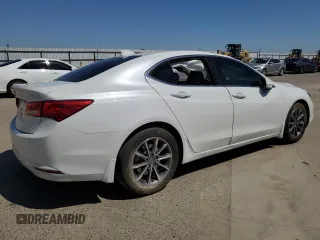 2020 Acura TLX with VIN 19UUB1F34LA016057, listed as a Copart auction lot 56383755 with 50,017 mi miles and Salvage title. Bid and sale history available at DreamBid. Image 3.