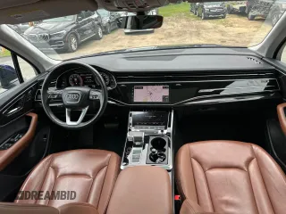 2021 Audi Q7 Premium Plus with VIN WA1LXAF7XMD013043, listed as a Copart auction lot 62890125 with 138,153 mi miles and Clean title. Bid and sale history available at DreamBid. Image 8.