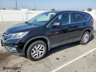 2015 Honda CR-V EX with VIN 3CZRM3H50FG703593, listed as a Copart auction lot 52141565 with 67,702 mi miles and Salvage Title. Bid and sale history available at carsss.com. Image 1.
