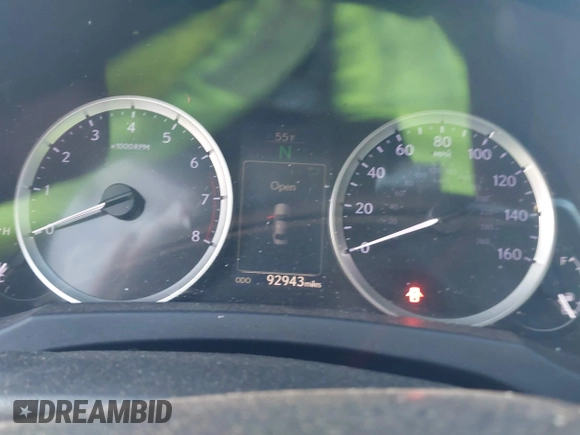 2015 Lexus IS 250 with VIN JTHCF1D22F5020032, listed as a IAAI auction lot 40811836 with 92,943 mi miles and . Bid and sale history available at DreamBid. Image 7.