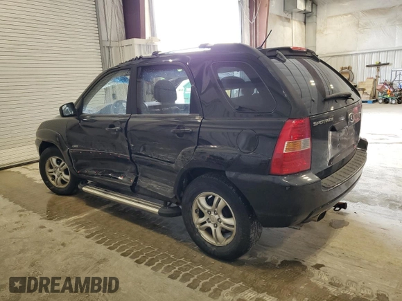 2006 Kia Sportage LX with VIN KNDJE723567251425, listed as a Copart auction lot 59339225 with 156,958 mi miles and Non repairable. Bid and sale history available at DreamBid. Image 2.