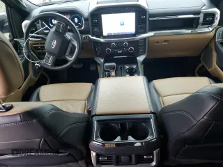 2022 Ford F-150 XL with VIN 1FTFW1E50NFB97744, listed as a Copart auction lot 43906525 with 49,036 mi miles and Salvage Title. Bid and sale history available at carsss.com. Image 8.