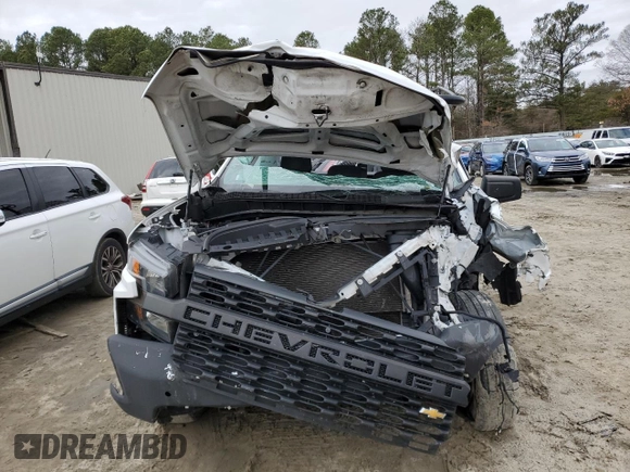 2020 Chevrolet Silverado 1500 Work Truck with VIN 3GCNWAEH9LG211402, listed as a Copart auction lot 83461904 with Not Provided miles and Salvage Title. Bid and sale history available at DreamBid. Image 5.