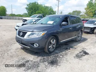 2014 Nissan Pathfinder S with VIN 5N1AR2MM5EC650785, listed as a IAAI auction lot 42209208 with 149,599 mi miles and . Bid and sale history available at DreamBid. Image 2.