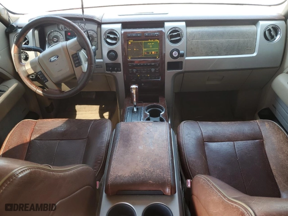 2010 Ford F-150 XL with VIN 1FTFW1EV9AKE13043, listed as a Copart auction lot 50417195 with 181,884 mi miles and Salvage Title. Bid and sale history available at carsss.com. Image 8.