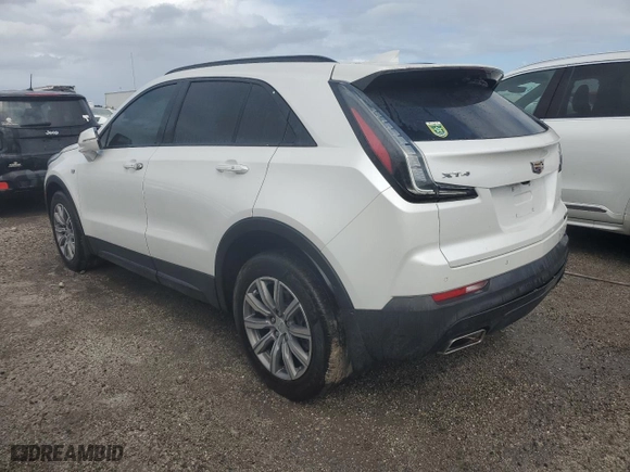2022 Cadillac XT4 FWD Sport with VIN 1GYFZER44NF118862, listed as a Copart auction lot 75053034 with 14,983 mi miles and Non Repairable. Bid and sale history available at carsss.com. Image 2.