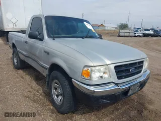 2002 Ford Ranger XL with VIN 1FTYR10D42TA44280, listed as a IAAI auction lot 41456063 with 158,005 mi miles. Bid and sale history available at carsss.com. Image 6.