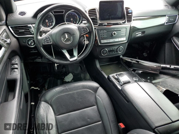 2017 Mercedes-Benz GLS 550 with VIN 4JGDF7DE9HA947571, listed as a Copart auction lot 54668915 with Not provided miles and Salvage title. Bid and sale history available at DreamBid. Image 8.