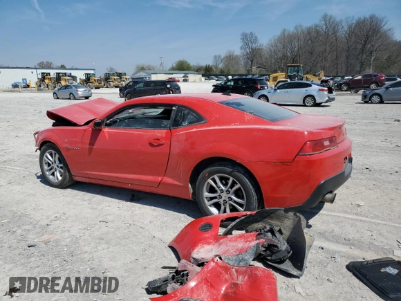 2014 Chevrolet Camaro LS z VIN 2G1FA1E36E9299094, wystawiony jako Copart lot #50928495 z przebiegiem 197 394 mil mil oraz Szkoda całkowita • Salvage title. Historia ofert i sprzedaży dostępna na DreamBid. Obrazek 2.