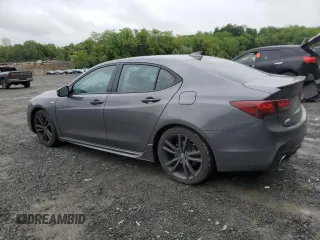 2020 Acura TLX w/A-Spec Pkg with VIN 19UUB1F68LA015505, listed as a Copart auction lot 58099605 with 107,948 mi miles and Salvage title. Bid and sale history available at DreamBid. Image 2.