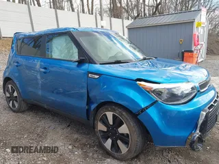 2016 Kia Soul + with VIN KNDJP3A50G7303860, listed as a IAAI auction lot 41887327 with 28,103 mi miles and . Bid and sale history available at DreamBid. Image 1.