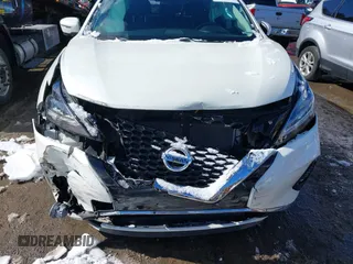 2021 Nissan Murano SL with VIN 5N1AZ2CS5MC131783, listed as a IAAI auction lot 41579632 with 37,789 mi miles and . Bid and sale history available at DreamBid. Image 6.