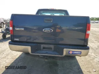 2005 Ford F-150 XL with VIN 1FTRF12W85NB33192, listed as a Copart auction lot 57240225 with 104,331 mi miles and Salvage title. Bid and sale history available at DreamBid. Image 6.