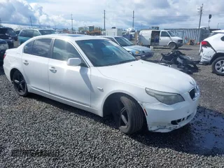 2008 BMW 5 Series 528i with VIN WBANU53518CT14990, listed as a IAAI auction lot 41921482 with 257,615 mi miles and . Bid and sale history available at carsss.com. Image 1.