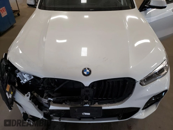 2020 BMW X5 M50i with VIN 5UXJU4C00L9C27198, listed as a Copart auction lot 76705264 with 0 mi miles and Salvage Title. Bid and sale history available at carsss.com. Image 12.