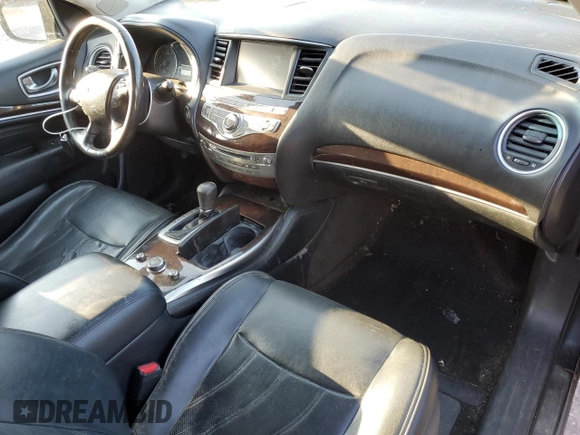 2013 Infiniti JX35 with VIN 5N1AL0MM1DC353646, listed as a Copart auction lot 42265835 with 153,412 mi miles and Clean Title. Bid and sale history available at carsss.com. Image 8.