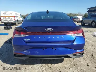 2022 Hyundai Elantra Essential with VIN KMHLM4AG7NU312154, listed as a Copart auction lot 46621275 with 20,985 mi miles and Salvage Title. Bid and sale history available at carsss.com. Image 6.