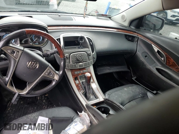 2012 Buick LaCrosse Premium 2 with VIN 1G4GF5G30CF126558, listed as a Copart auction lot 45188185 with 0 mi miles and Non Repairable. Bid and sale history available at carsss.com. Image 8.