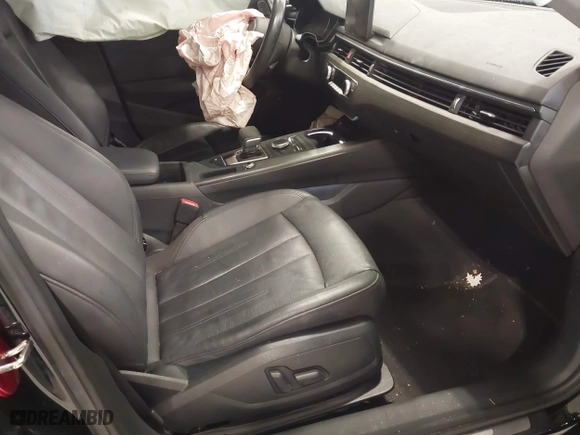 2019 Audi A4 Premium with VIN WAUGMAF41KN004998, listed as a IAAI auction lot 41396015 with 31,438 mi miles. Bid and sale history available at carsss.com. Image 5.