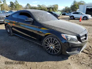 2018 Mercedes-Benz C 300 with VIN WDDWJ4JB8JF683150, listed as a Copart auction lot 41636025 with 98,227 mi miles and Salvage Title. Bid and sale history available at carsss.com. Image 4.