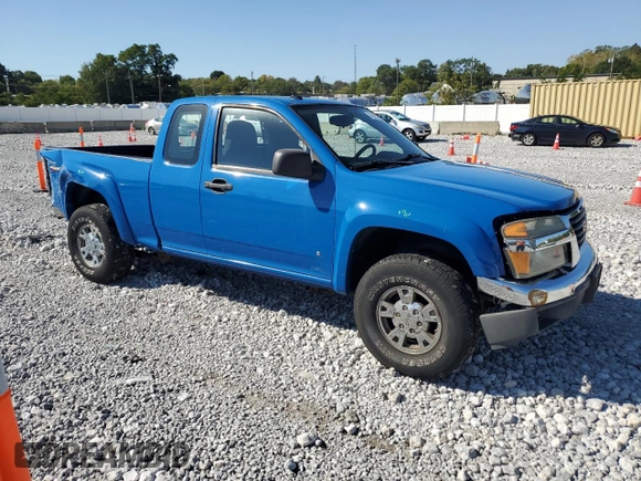 2008 GMC Canyon SLE1 with VIN 1GTDT19E288101602, listed as a Copart auction lot 74368884 with 98,661 mi miles and Salvage Title. Bid and sale history available at carsss.com. Image 4.