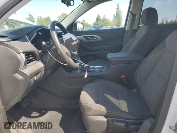 2018 Chevrolet Traverse LS with VIN 1GNERFKW5JJ222682, listed as a Copart auction lot 58275525 with 132,937 mi miles and Salvage title. Bid and sale history available at DreamBid. Image 7.