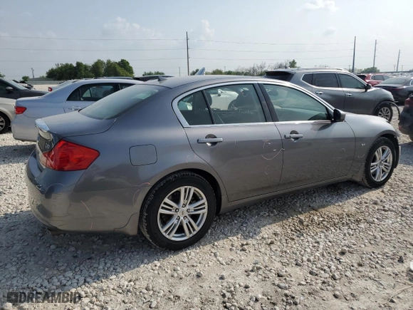 2015 Infiniti Q40 with VIN JN1CV6AR6FM524742, listed as a Copart auction lot 51347695 with 112,276 mi miles and Salvage Title. Bid and sale history available at carsss.com. Image 3.